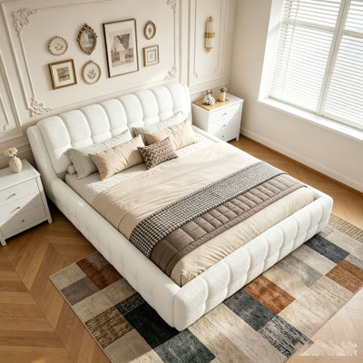 Upholstered Platform Bed