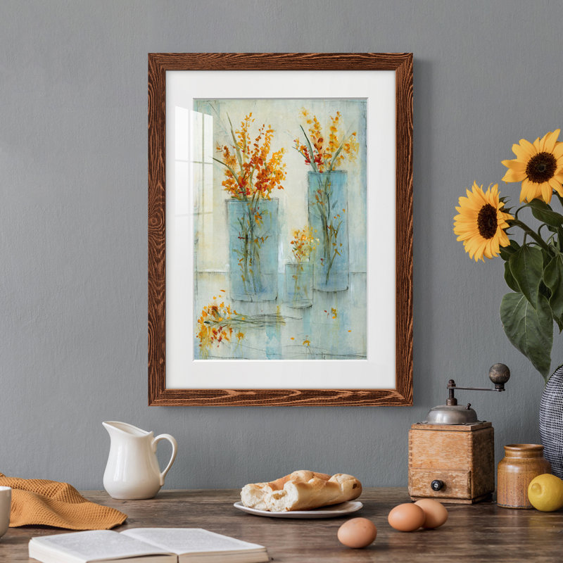 Still Life Study II Premium avec cadre mat - prêt à être accroché, Érable encadré, H 44 po x l 31 po x P 1 po