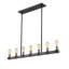 Luminaire suspendu linéaire à 7 lumières pour îlot de cuisine Charles-2006380103