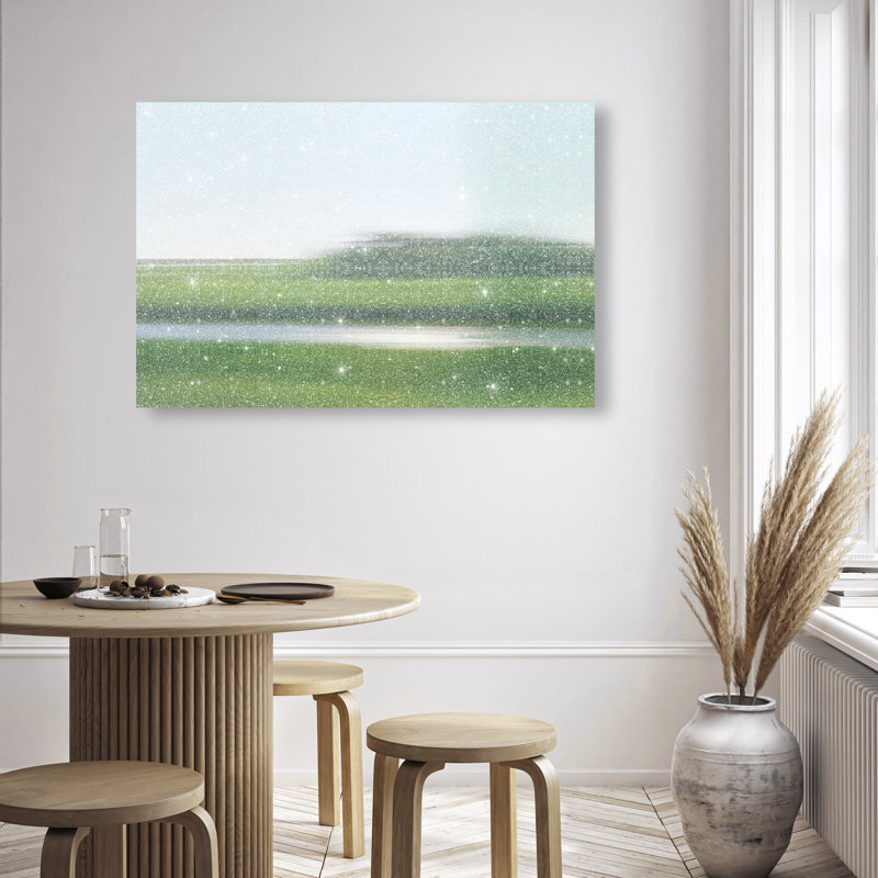 Velocity Meadow II Print by Oliver Gal, 10"H x 15"W, Gallery Wrapped