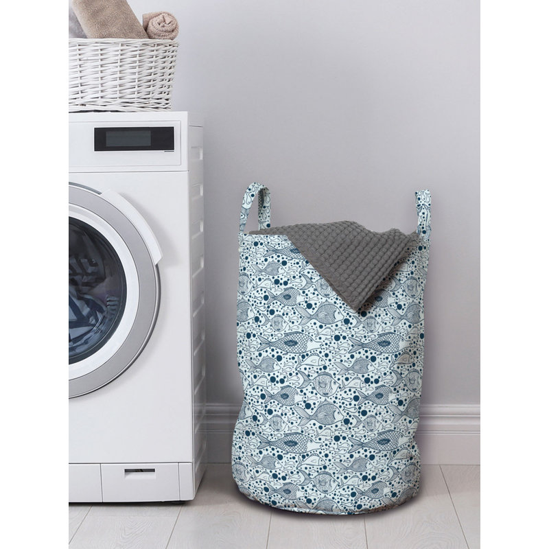 Fabric Laundry Bag with Handles