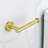 Bathroom Towel Rack  5 Pieces  In Brushed Gold - Aluminium , Rust- For Bath, Bedroom, Laundry, Kitchen Easy Installation Manual 5 Aluminium, Bathroom, Simple Guide-50318183