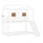 Metal House Bunk Bed With Slide-1972164775