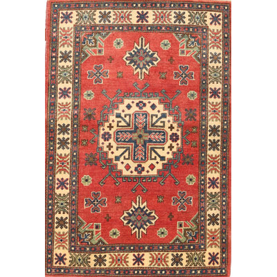 Tapis oriental rouge / beige