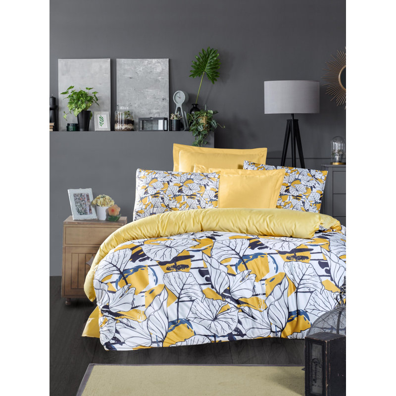 Cotton Duvet Cover Set with Pillowcases Included