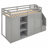 Hea Kids Twin Loft Bed-2143053618
