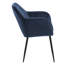 Saster 101.6 cm H Tufted Velvet Armchair-57370632