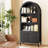 71" Arched Storage Bookcase, Display Cabinet-180514325
