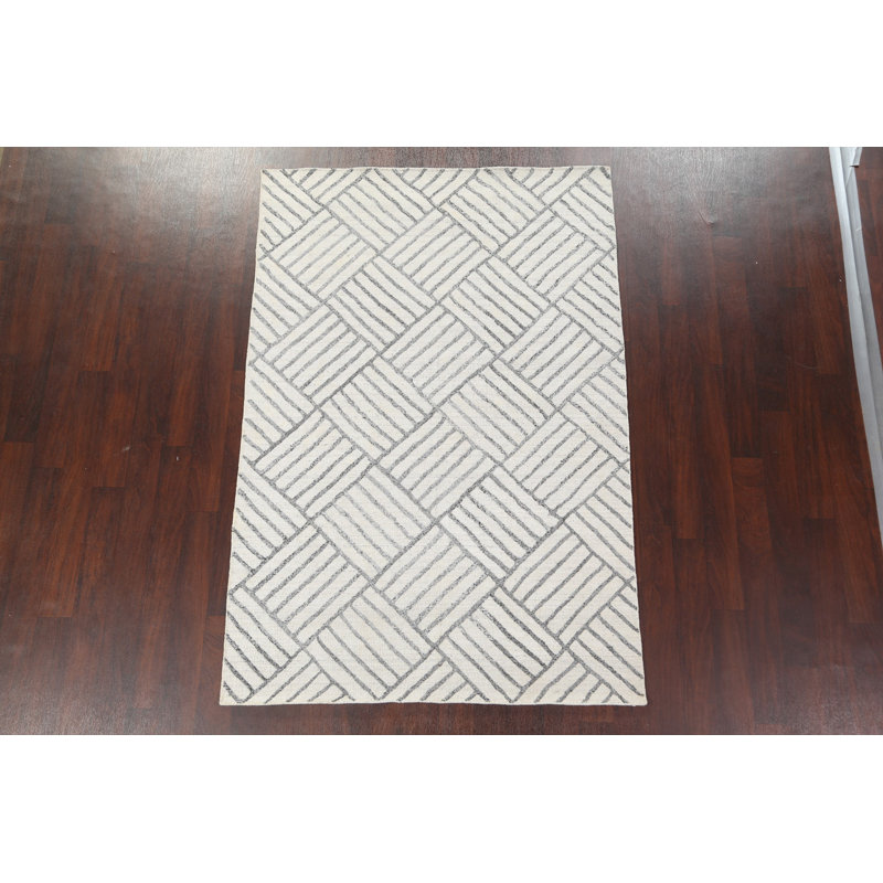 Rameesha One-of-a-Kind 5'1'' X 7'6'' New Age Wool Area Rug in