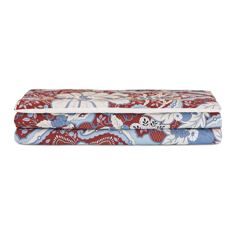 Giorgina By De Medici Damask Cotton Bed Runner, Queen