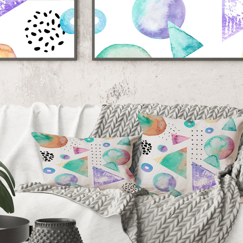 Polka Dots Throw Pillow