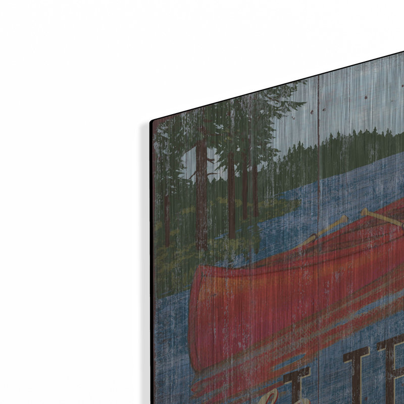 «Lake Living II» par Paul Brent, H 12 po x l 12 po