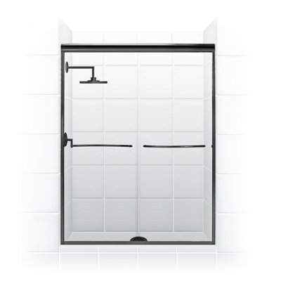 Paragon Series 48" x 71" Bypass Frameless Shower Door