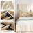 Twin Bed Frame with Adjustable Headboard & 2 Drawers, Upholstered Platform Bed Frame, No Box Spring Needed-648558109-648558111