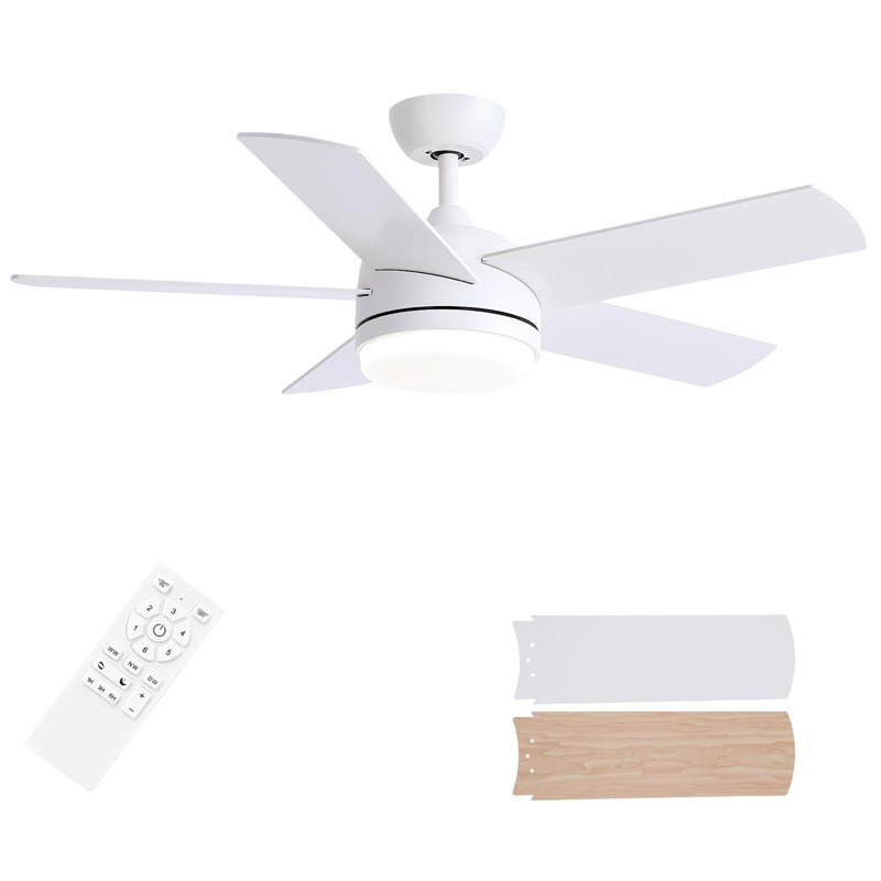 44 inch Ceiling Fan with Light and Remote Control