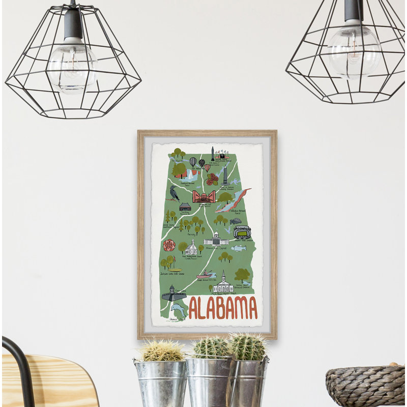 " Alabama Spots " by Marmont Hill, 12" H x 8" W x 1.5" D