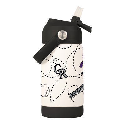Colorado Rockies 12oz Mascot SS Kids Bottle