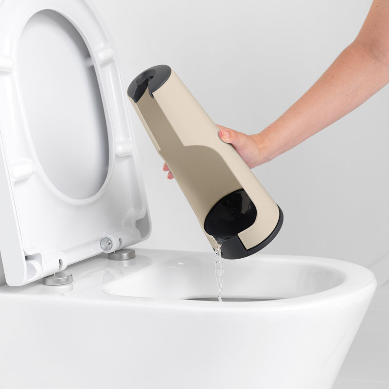 Brabantia Renew Toilet Brush and Holder, Soft Beige