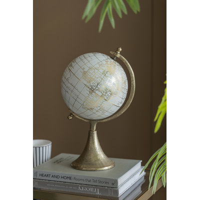 Aluminum Tabletop Globe