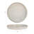 Round Stoneware Platter In Reactive Glaze
