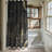 Basett Abstract Shower Curtain-745420331