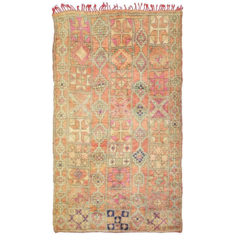 Moroccan Rugs One-of-a-Kind Rectangle 5'9" X 10'1" Area Rug
