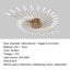 Acrylic LED Semi Flush Mount-310398634