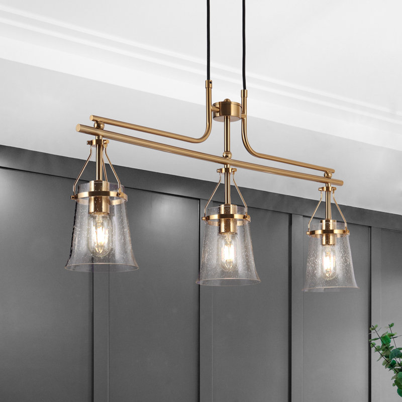 Willa Arlo Interiors Berkley 3 - Light Kitchen Island Pendant & Reviews ...