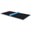 Plateau de table de tennis de table pliable et portatif de taille moyenne 8 pi noir pour jeux d'intérieur