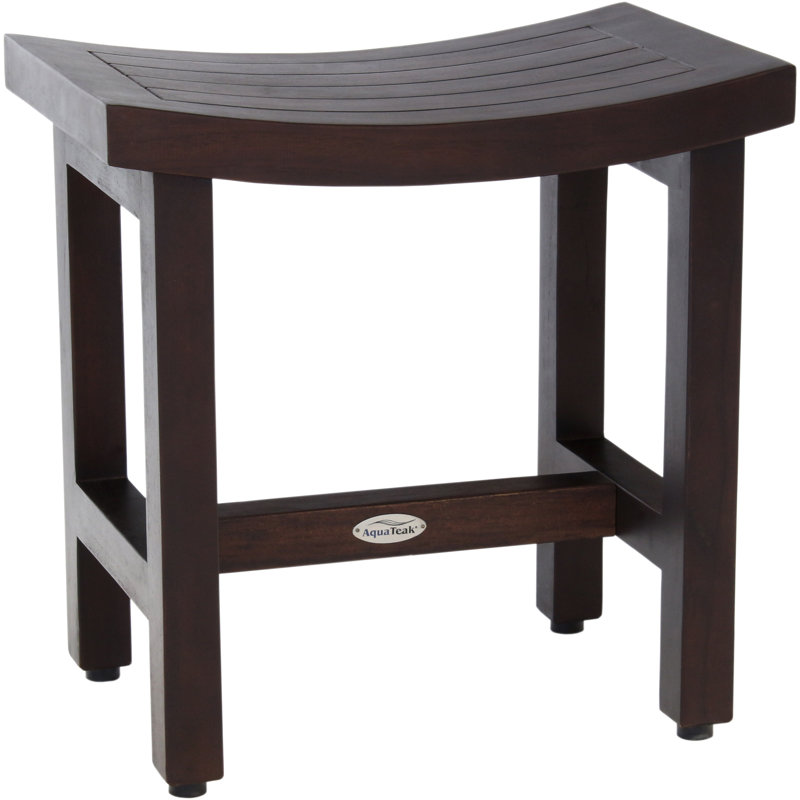 Sumba Lotus 18" W Teak Shower Bench