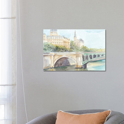 " French Bridge Study IV " by Ethan Harper