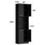 Bibliothèque standard avec tablettes réglables H 74,8 po x l 22,1 po-94836763