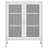 Storage Cabinet Sideboard Filing Cabinet with Shelves for Hallway Steel-702599210
