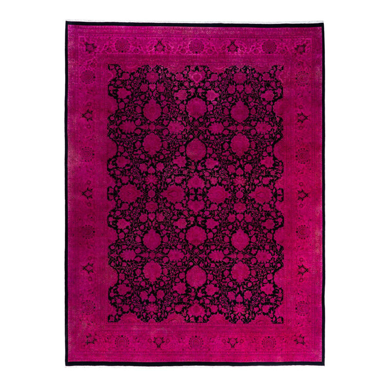 Tyrena One-of-a-Kind 9' 1" X 12' 1" Hand Knotted Area Rug
