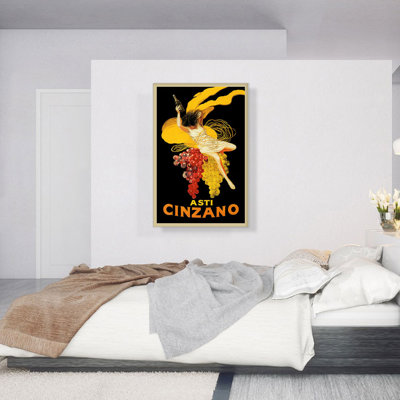 «Asti Cinzano 1920» par Leonetto Cappiello - reproduction d'art sur toile tendue