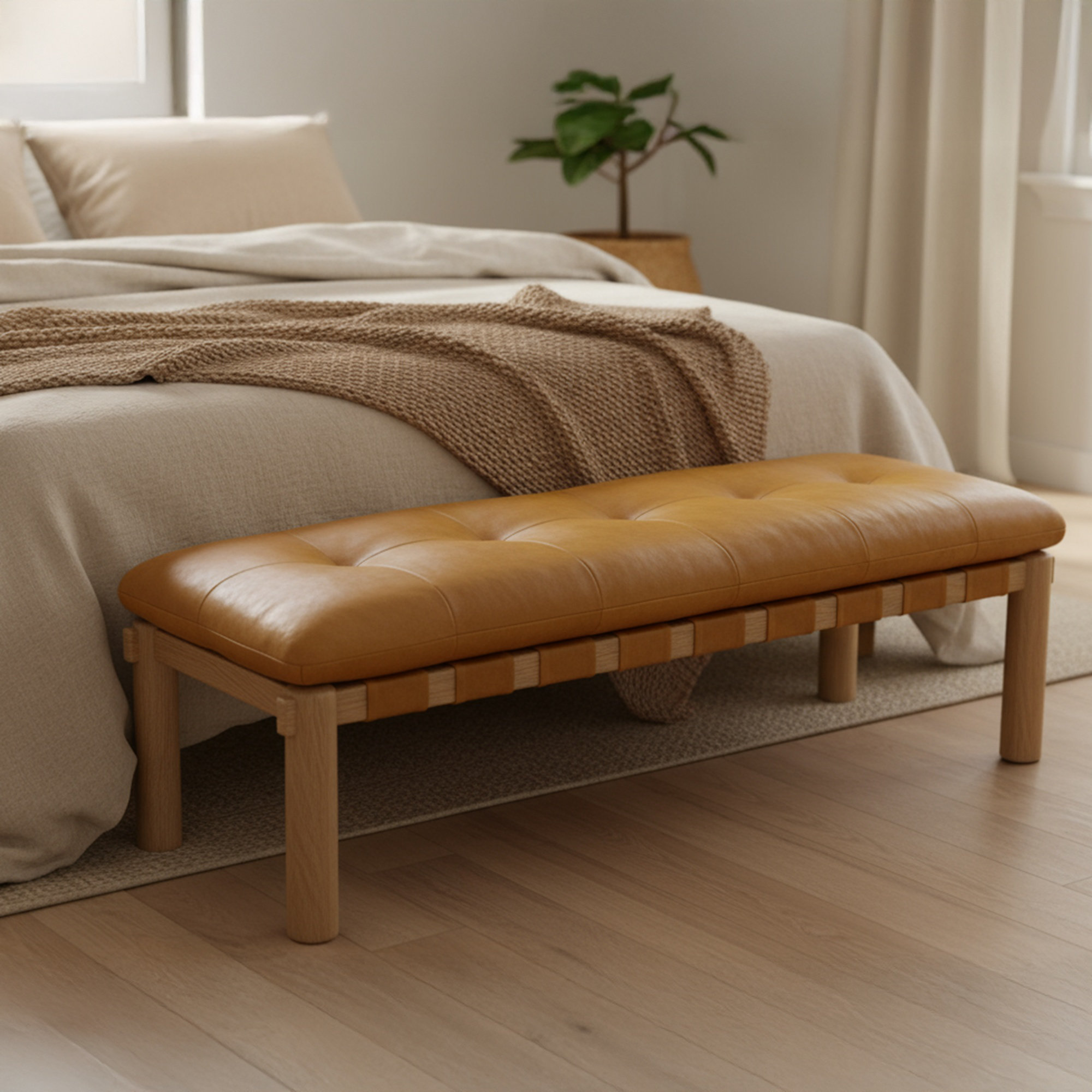TYSON Bench, Tan