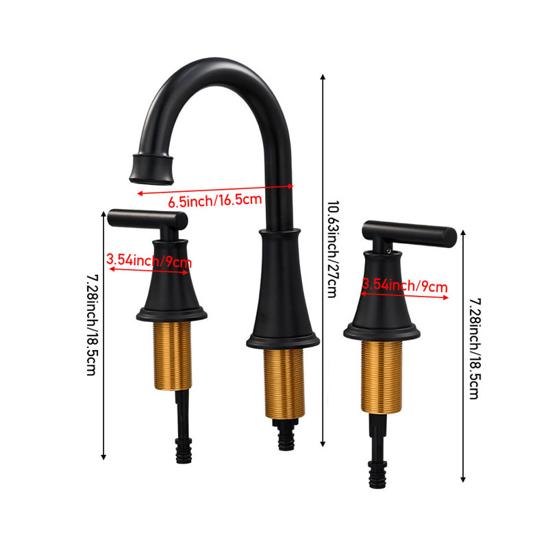 Breeins Kitchen Faucet, Black