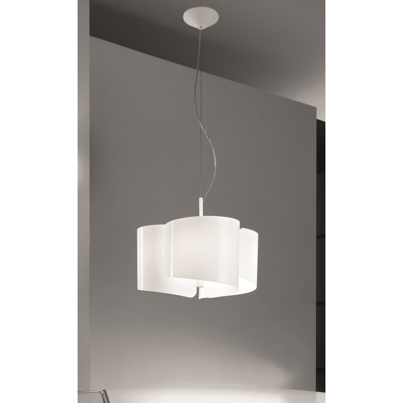 3 - Light White Unique/Statement Pendant