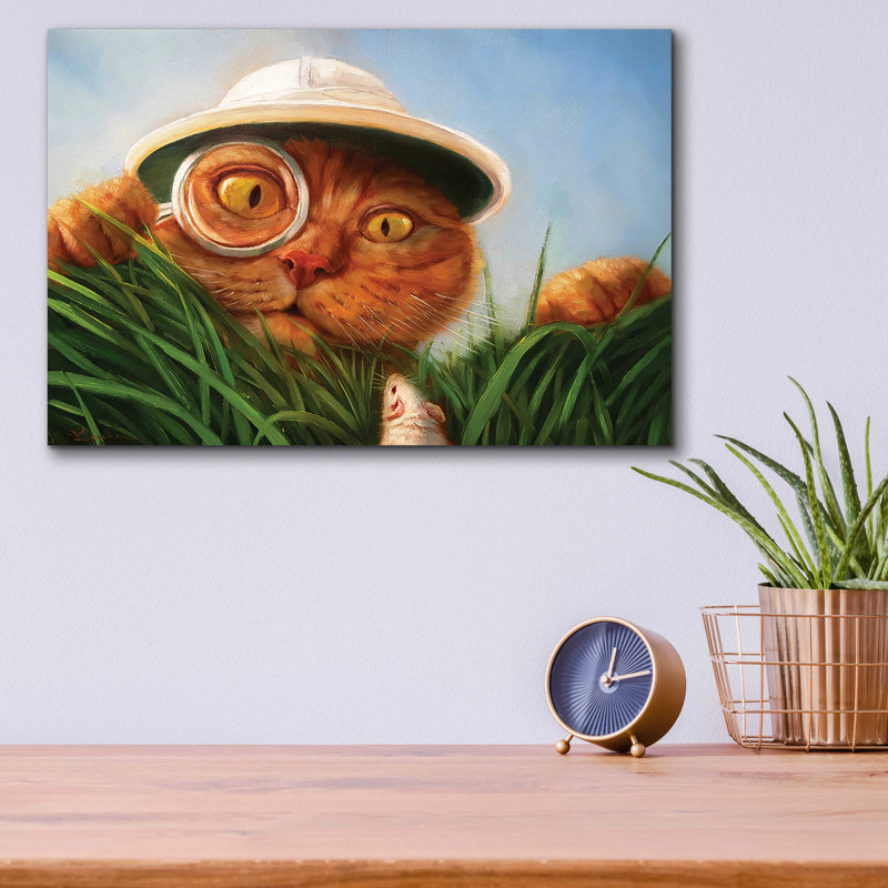 «Explorer» par Lucia Heffernan, art mural en verre acrylique, H 12 po x l 16 po x P 0,13 po