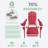 HDPE Patio Folding Adirondack Chair-309038378