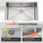 Blenzia 30 Inch Undermount Kitchen Sink 304 Stainless Steel 16 Gauge Single Bowl Handmade Rectangular Sinks Included Accessories 30" x 18" x 10"