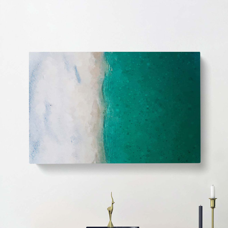 Sandy Beach - Wrapped Canvas, 35cm H x 50cm W x 3cm D