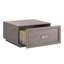 Table basse, finition gris moyen
