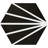 GeoHex Deco 8" Hexagon Matte Porcelain Floor and Wall Tile (9.03 Sq. Ft. / Case)-907981785