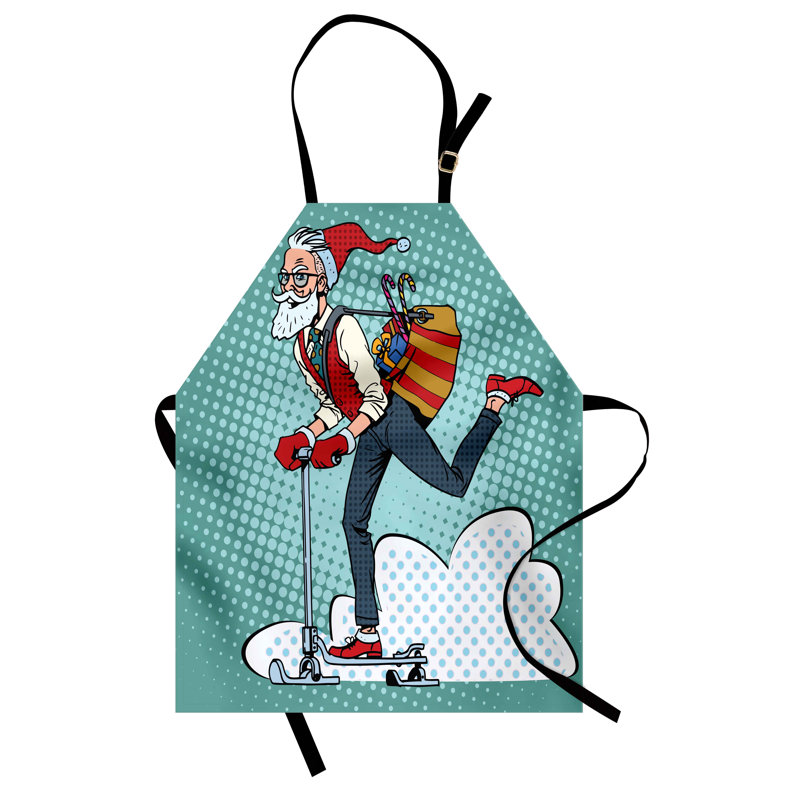 Polka Dots Bib Apron