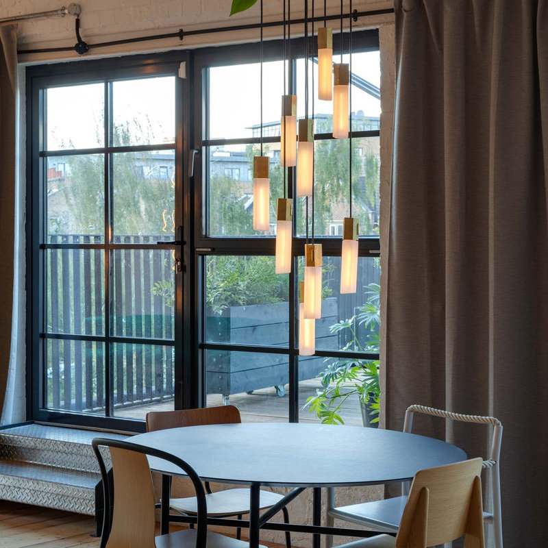 1 - Light Pendant, Brass