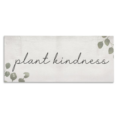 Art mural sur toile «Plant Kindness» par Daphne Polselli bp-826_CN