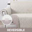 Reversible Water Resistant Sofa Protector - Dual Color Quilted Slipcover-174488812-174488810