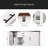 63" Farmhouse Barn Door Storage Cabinet With 2 Drawers & Door Rack, Large Buffet Table Coffee Bar Cabinets With Adjustable Shelves For Kitchen, Living Room, Entryway, Dining Room-1508400911