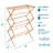 Bamboo Collapsible Drying Rack